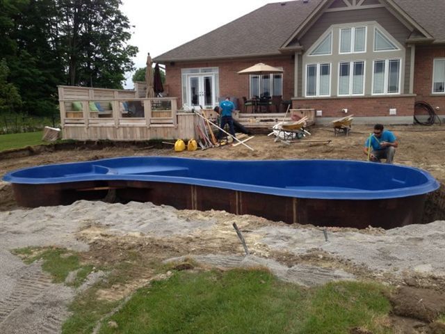 fiberglass pools installation